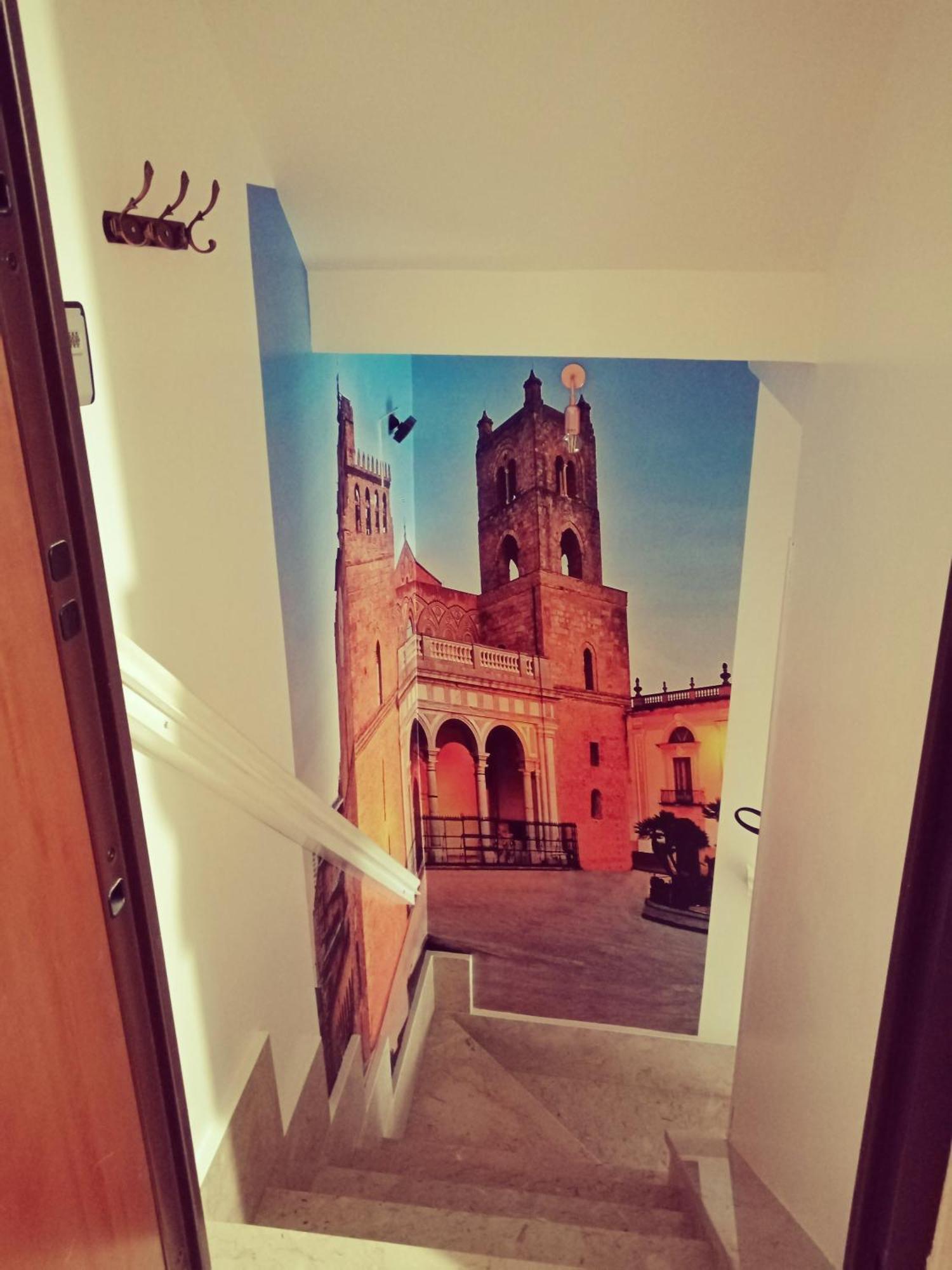 La Casetta Di Gio Gio Appartamento In Centro A Monreale Bagian luar foto